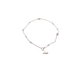 Hermes Farandole Silver Necklace 80